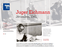 Tablet Screenshot of juger-eichmann.memorialdelashoah.org